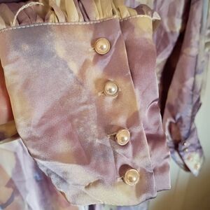 SHEIN Lavender and Cream Top